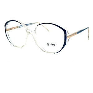 O Piave optik eyeglasses Frames Clear blue 1107 54-18 H14396